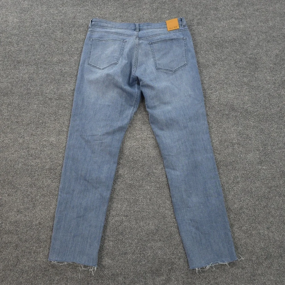 DU/ER Jeans Womens‎ 30x29 Blue Performance Denim Girlfriend Stretch Work Casual
